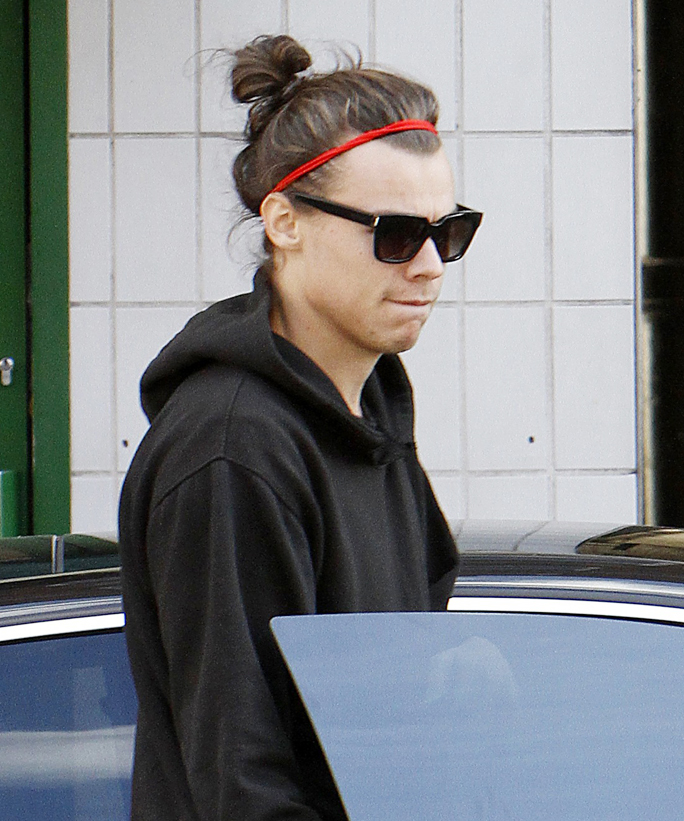 Harry Styles with a bun because we miss her..~A thread~