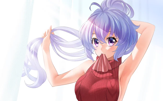 毎日お絵かき1174日目 
クリスちゃん完成( ˘ω˘ )
#シンフォギア
#雪音クリス生誕祭2020 