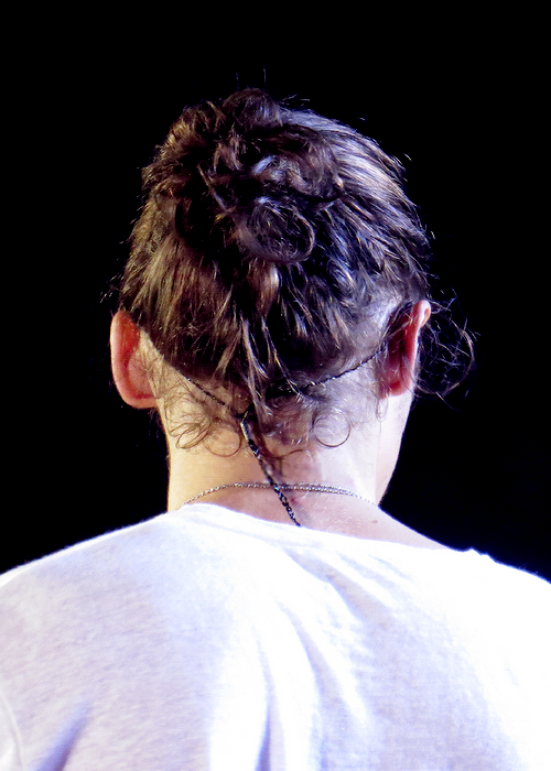 Harry Styles with a bun because we miss her..~A thread~