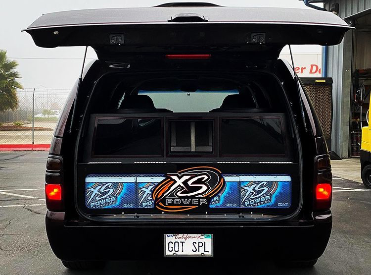 4xspower's tweet photo. A few more shots of @meade916 ‘s #superclean Tahoe powered by our D14-31s, amazing work as always! Thanks for tagging us! #MechmanAlternators #XSpowerBatteries #xspower #RealPowerUnrealPerformance #4xspower #SMD https://t.co/ndmq6DRIwD