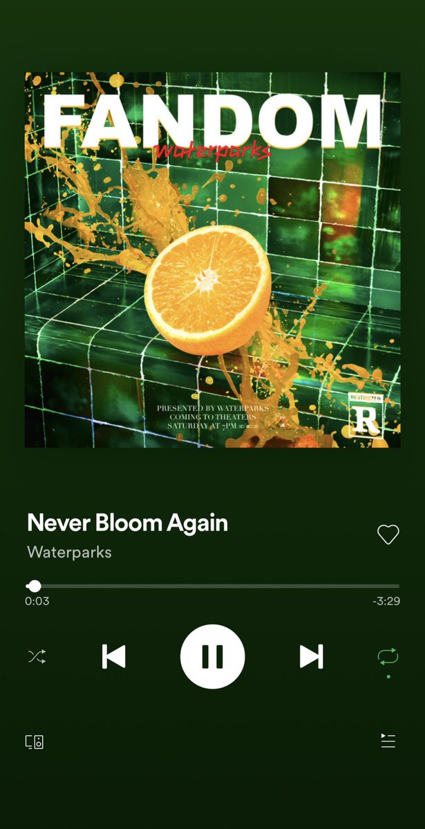 therapy / never bloom again