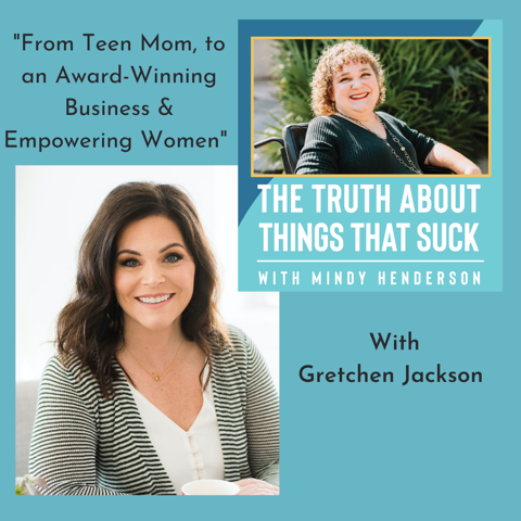 New podcast episode today on 'The Truth About Things That Suck.' My guest went from teen Mom to entrepreneur empowering women. Find us on most podcast platforms, or click …uthaboutthingsthatsuck.buzzsprout.com/1335703/674324…. #newpodcastepisode #empoweringwomen #overcomeadversity #inspiring #motivational