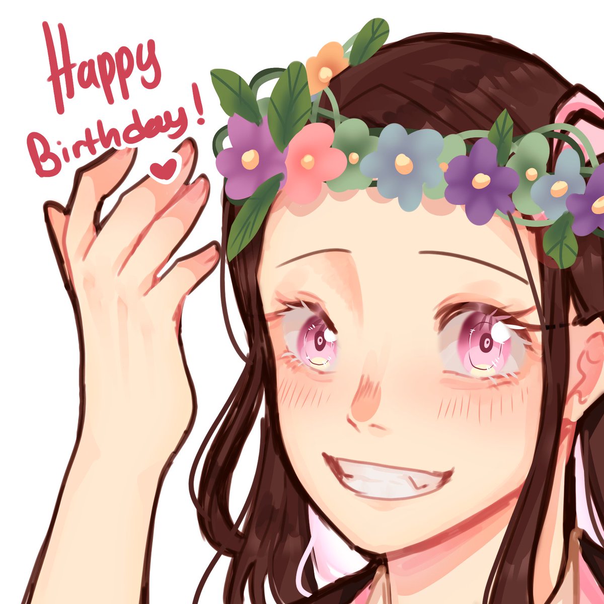 kuaciyao_'s tweet photo. HAPPY BIRTHDAY NEZUKOOOOOOOOOOO
.
#nezukokamado #kamadonezuko #nezuko #kny #demonslayer https://t.co/fjIaLlkvoK