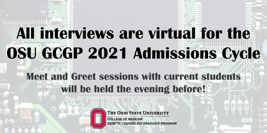 Prospective applicants: did you know that our interviews will be virtual this spring? Don’t delay - apply today!