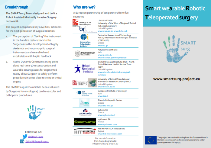 SMARTsurg Project tweet media