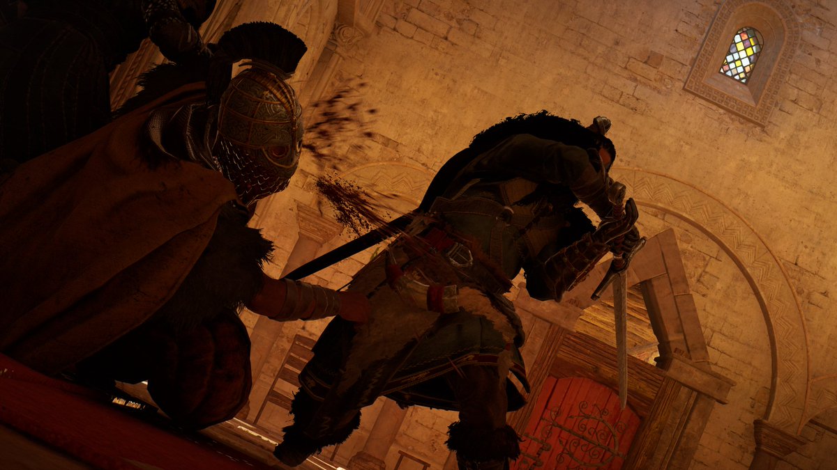 daytonbrokensha's tweet photo. Combat shots #AssassinsCreed #Valhalla #VPDAY #VirtualGamingPhotography #VGP #PS4share https://t.co/3HpK7lVQ2p