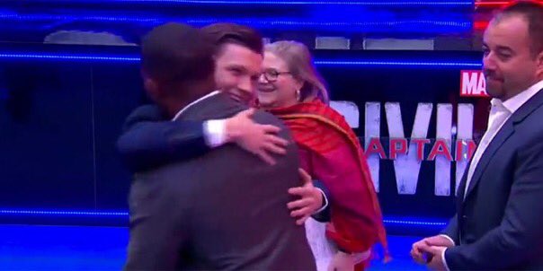 our aunt may and peter parker