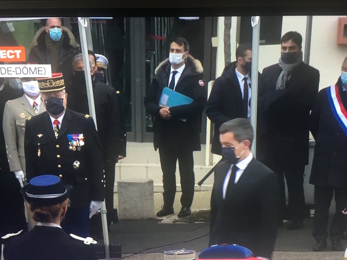 Quelques images d’une cérémonie particulièrement  émouvante. « L’émotion est immense... ils ont tout donné en sauvant la vie d’une victime, l’années s’achève dans la peine et le chagrin» G. Darmanin