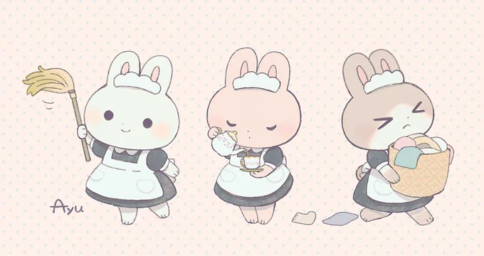 It was a year full of rabbits☺️ 