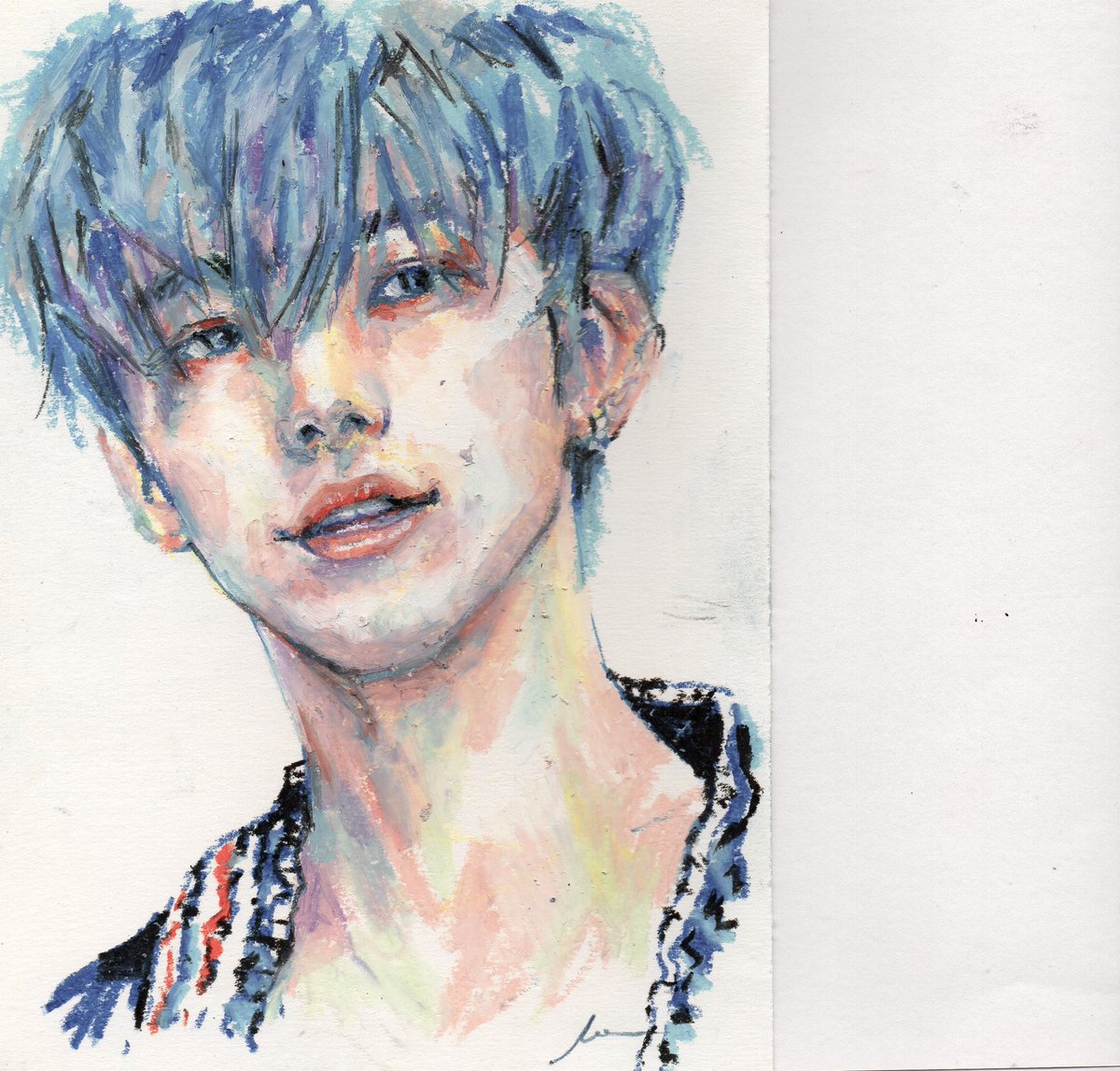 สำหรับปีนี้ ยกให้งานนี้เป็นงานที่งงที่สุด วาดสีชอล์คครั้งแรกๆ ทุกวันนี้ยังงง ว่ากุวาดไปได้ไง สวยจัดๆ