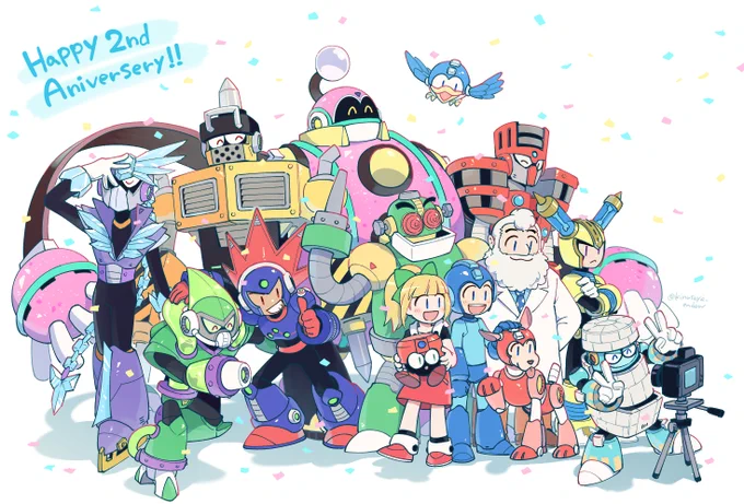 #2020年自分が選ぶ今年の4枚 
岩男版 11のVRが出たり2周年になったり、EXEにハマったりツインリーダーズを遊んだりした一年でした…!VRもまたやりたいしEXEのSwitchコレクションもずっと待ってる… 