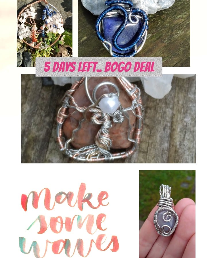 innovisjewelry's tweet photo. https://t.co/gVGstqWDcr
BOGO DEAL DAYS ARE DWINDLING DOWN...
WITH ONLY 5 DAYS LEFT.
SHOP NOW AND SAVE!
YOU DON'T WANT TO MISS OUT ON THIS AWESOME DEAL.
#handwrappedjewelry
#handmadeitems #crystaljewelry #crystalwraps #healingenergy #healingcrystals #giftsforher #giftsforhim https://t.co/AXzDGURNBF