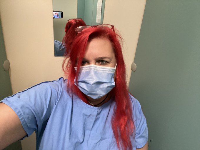 Such a sexy look just before Christmas when having X-rays taken. Blue is not my colour lol https://t<a href="/tag/adultwork"class="tags"><span>#adultwork</span></a><a href="/tag/directchat"class="tags"><span>#directchat</span></a>