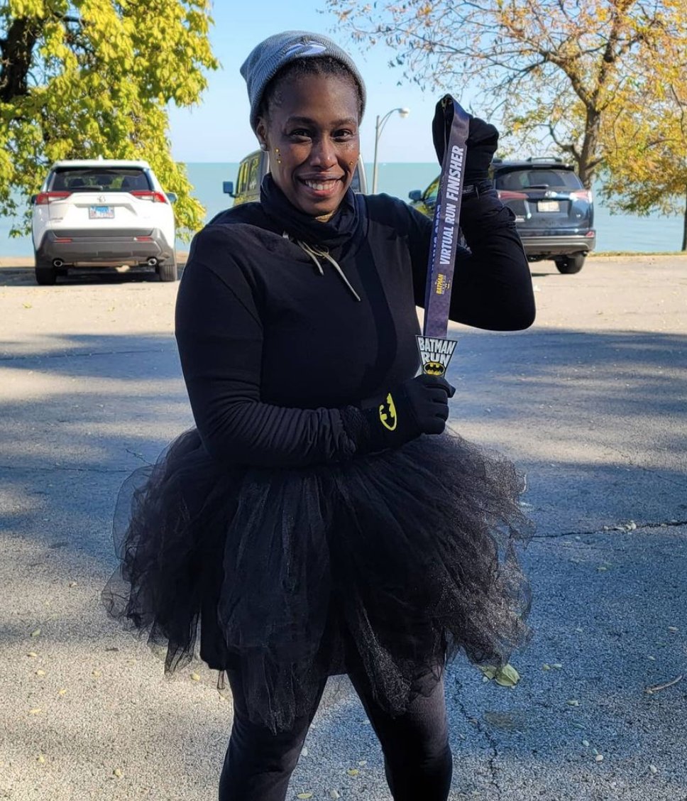 dcbatmanrun's tweet photo. Happy #MedalMonday! Today we're featuring Markea! Keep up the great work!

📸: @msmarkea https://t.co/Znna98GzRG