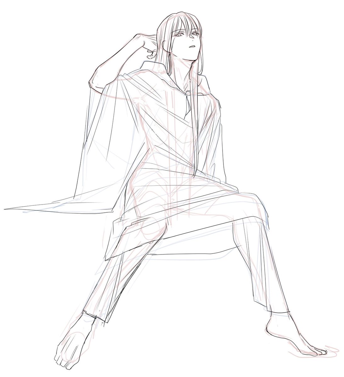 描き納めと言ったな あれは嘘だ のイラスト