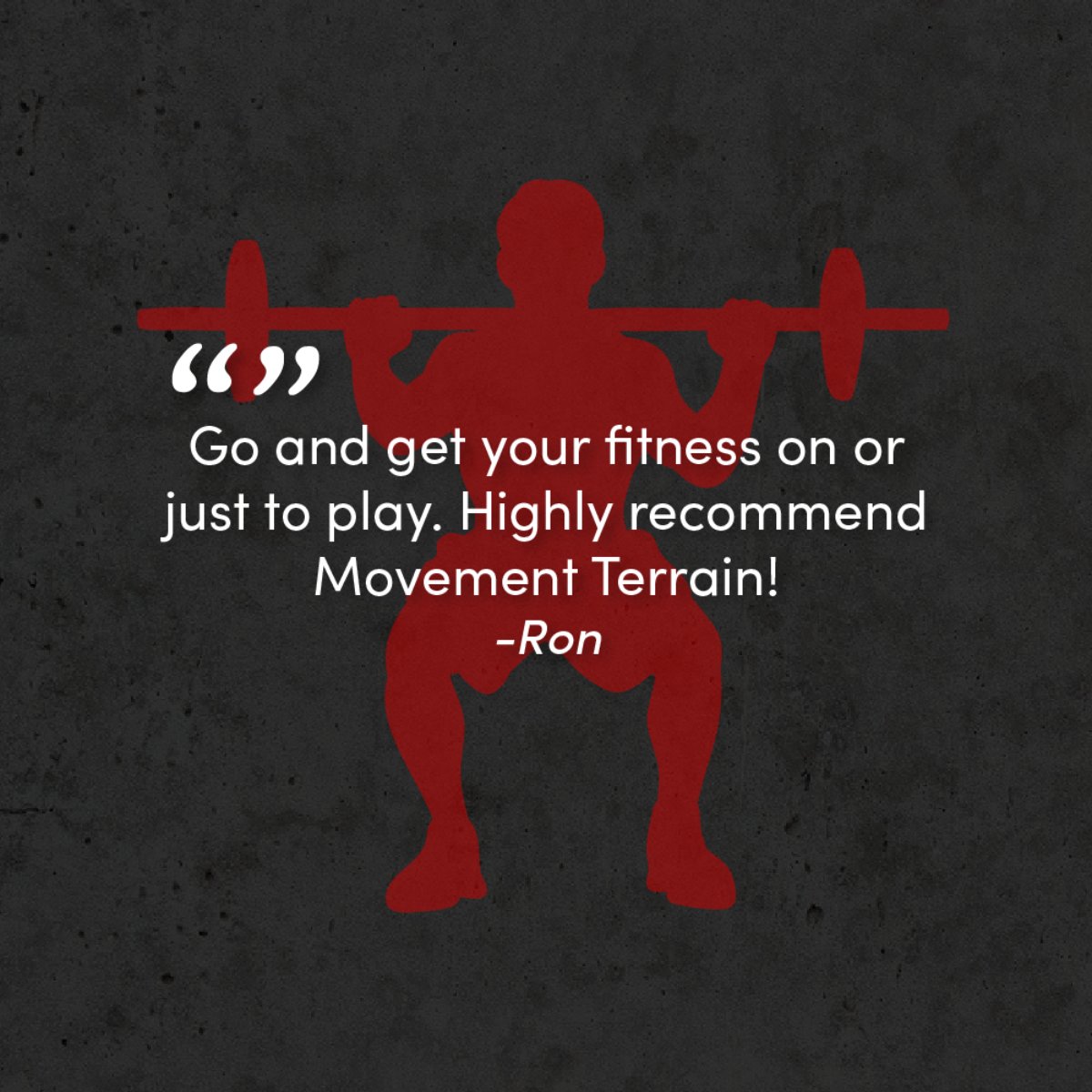 MoveTerrain's tweet image. No matter why you're here, we're glad you joined us. Thanks for the kind words, Ron! Start your fitness journey today by visiting movementterrain.com. #movementterrain #OCRlifestyle #OCRstrong #413 #westernma