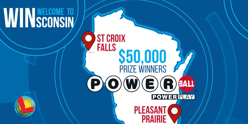 Two winners across #WINsconsin from 12/23 Powerball draw
$50,000 Powerball winning ticket bought at C R Convenience US-8 #StCroixFalls for 12/23 draw
$50,000 Powerball winning ticket bought at Kwik Trip 10451 72nd Ave #PleasantPrairie for 12/23 draw
https://t.co/3EoSVtWy31 https://t.co/fkqxUTj9ym
