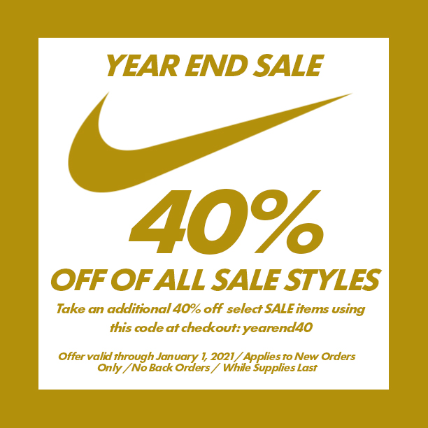 nike year end sale