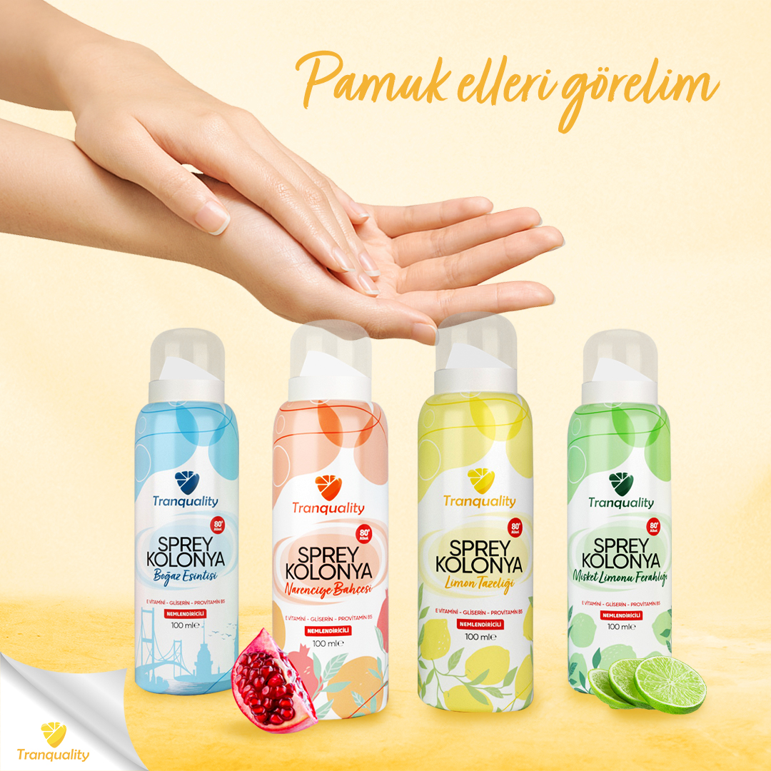 Yumuşacık elleri kim istemez ki? Pantenolden gelen nemlendirici etki ile elleriniz şimdi hem yumuşacık hem de tertemiz.
#cildedostkolonya #yeninesilkolonya #spreykolonya #kolonya