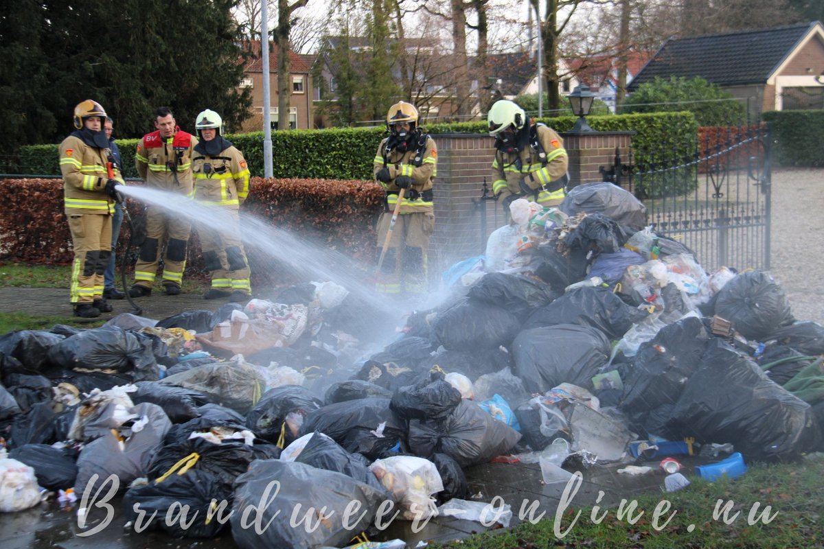 Melding brandweer Freule Hartsenplein Beekbergen