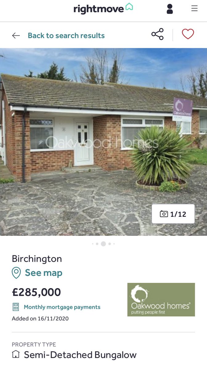 For sale Minnis Bay and ready to move in to