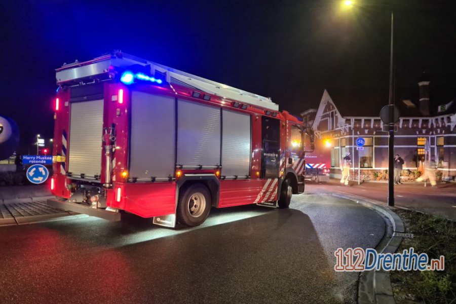 Brandweer rukt uit voor woningbrand aan Julianastraat in #Assen. 112Drenthe.