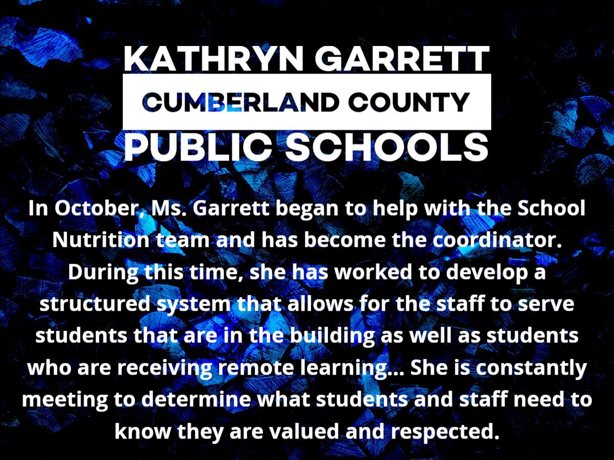 VA_Partners4Edu's tweet photo. Good morning! We hope you're enjoying the holiday season. Please join us in celebrating another fantastic #EducatorHero: @kmgarrett14 from @CuCPS! Read below how Kathryn has exemplified what it means to be a #Virginia #EducatorHero. Thank you for your hard work!
@cloverdale2013 https://t.co/vVsLpw22nj