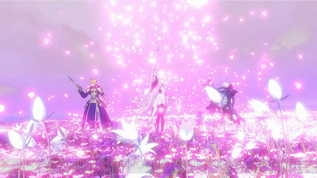  #FGO Noble Phantasm: Hope of Avalon.For Proto Merlin, Avalon is not a closed place, but a goal open to humanity. Avalon is the form of "the future what renders the ideal that humans make as their objective". It is like hope itself.