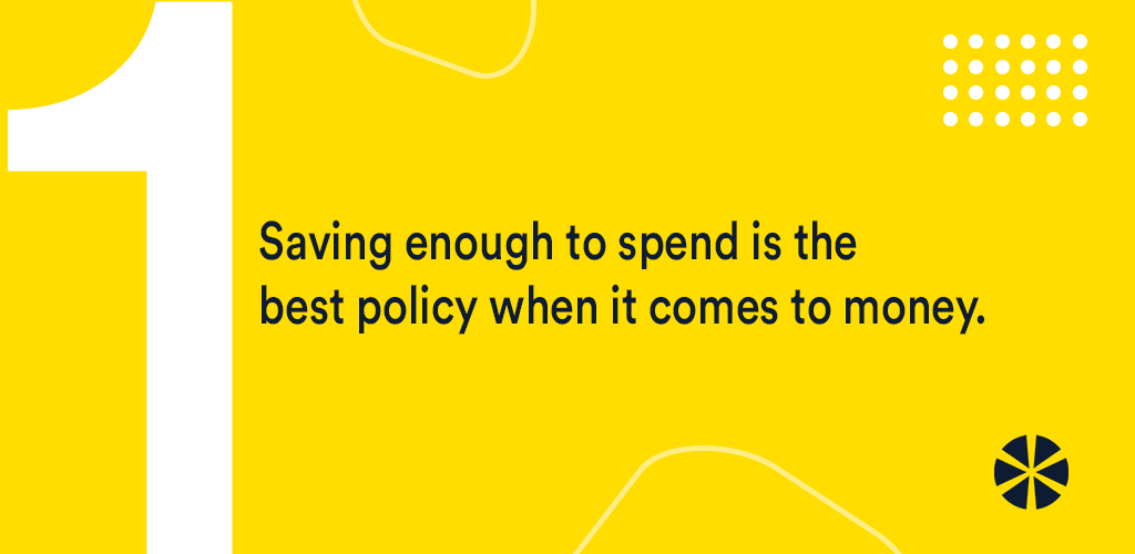 Lesson No. 1: Save to spend. (2/7). #jointhemultiplmovement  #savingisfun  #smartsavings