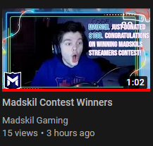 SimsimsomSH's tweet photo. @Madskil_Gaming Really know who to make a thumbnail 😎 https://t.co/ZbMz3LJlYn