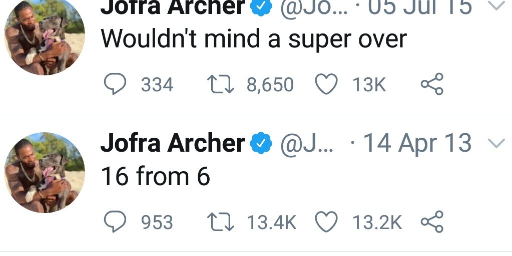 Some iconic tweets by cricketers-A THREAD ( Rts appreciated)