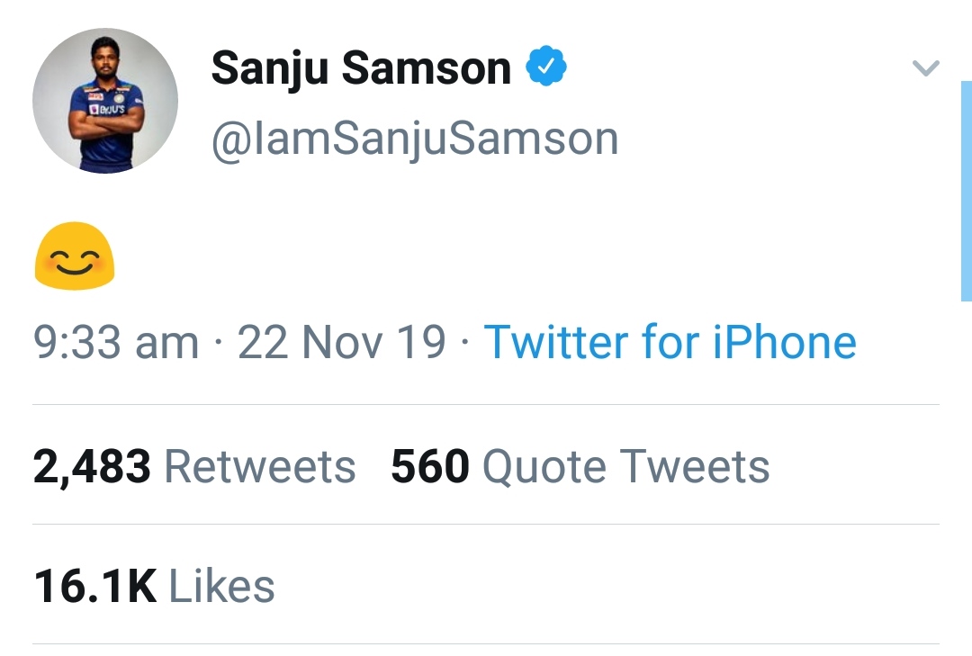 Some iconic tweets by cricketers-A THREAD ( Rts appreciated)