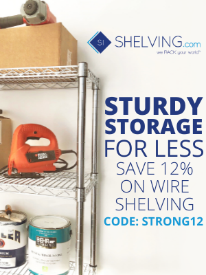 thepighero's tweet image. Sturdy Storage for 12% off using STRONG12 on Shelving

bit.ly/3pz9r9X

#storage #shelving #sturdystorage #coupon #coupons #sales #sale #discounts #discount #storagedeals #storagediscount #deals #deal #shelvingdeals #shelvingdeal #shelf #shelfdeals #shelfdeal