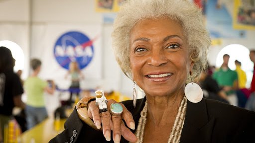  Happy birthday to Nichelle Nichols!  