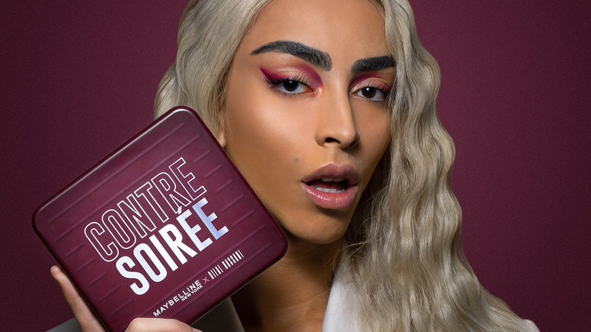 #NOUVEAU Le coffret Contre Soirée de <a href="/iambilalhassani/">Bilal Hassani</a> x <a href="/maybellineFR/">Maybelline NY France</a> est disponible sur Nocibe.fr ! 🔥

>>  bit.ly/3aIp4HU