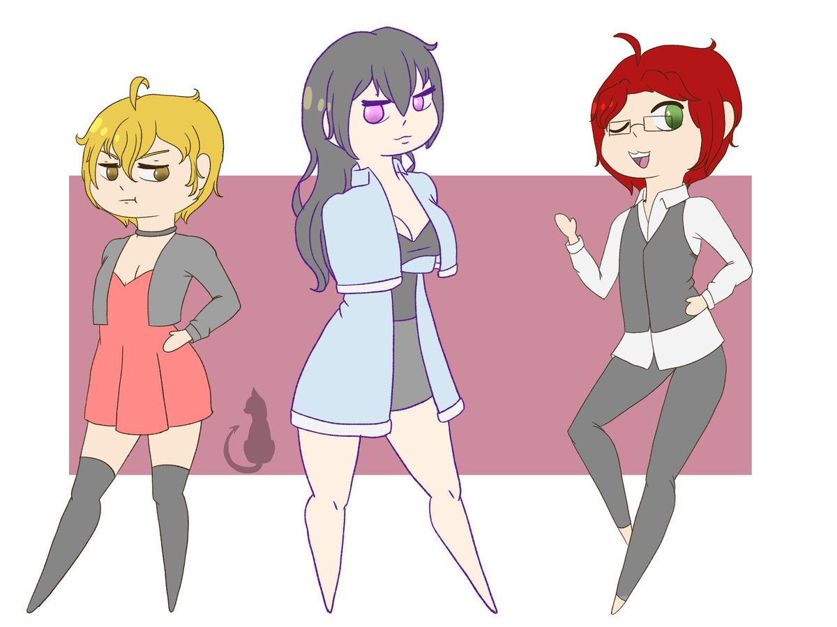 gianna_the_mon's tweet photo. Just some character designs. Some gen 2 rp babs me and a friend made. #art #characterdesign #chibi #doodle #rpcharacters https://t.co/rxwAeEtKFi
