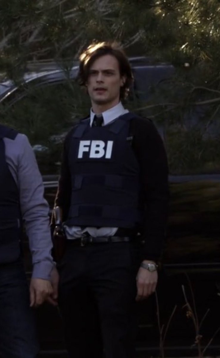 SPENCER REID X FBI VEST; thread