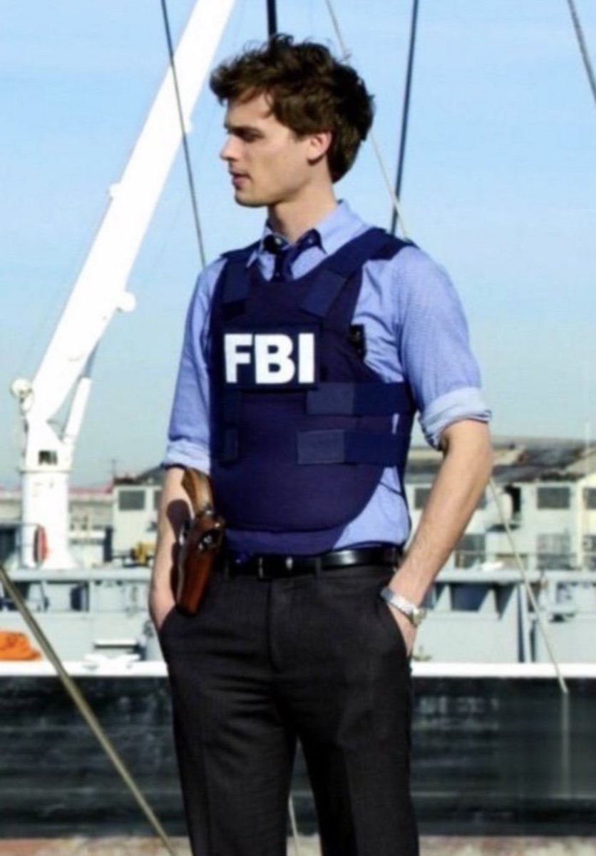 SPENCER REID X FBI VEST; thread