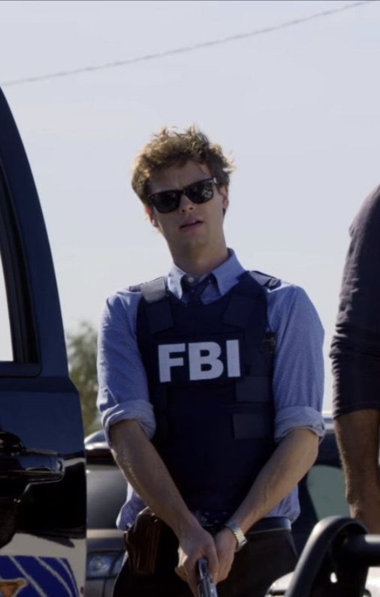 SPENCER REID X FBI VEST; thread
