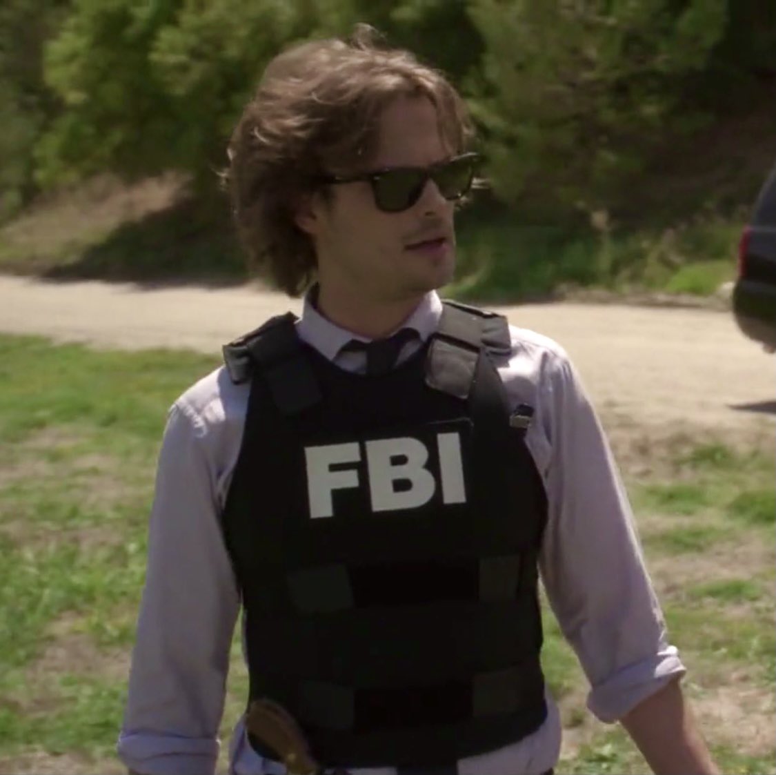 SPENCER REID X FBI VEST; thread