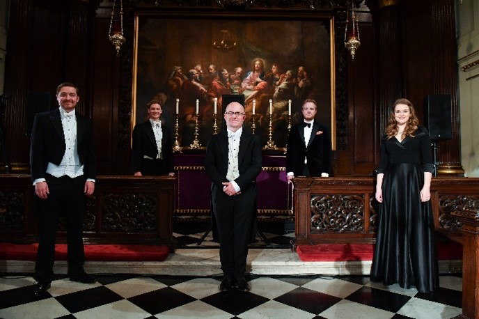 Just one week left to enter the 2021 international #HandelSingingCompetition.   Might you follow in the footsteps of our 2020 Finalists (pictured here)?  Please retweet! #handel #competition #vocal