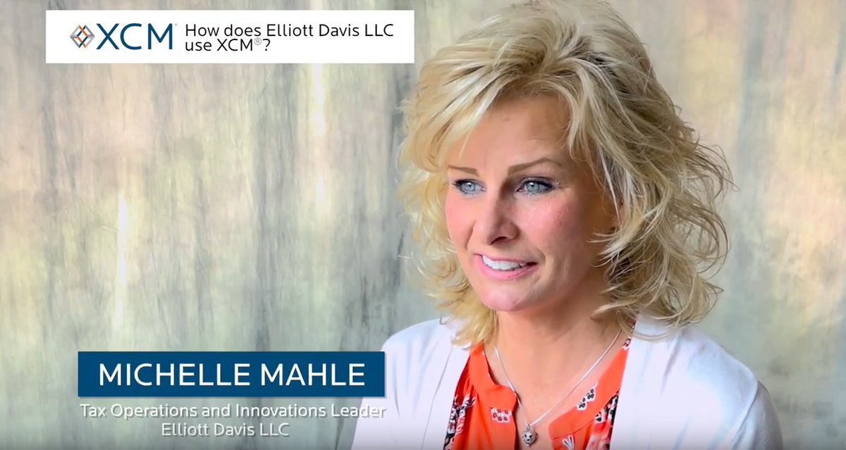 XCM_Solutions's tweet image. #XCMSpotlight: Hear how XCM customer Elliott Davis LLC uses XCM to standardize firm processes across numerous locations and creates a culture of efficiency. #XCMSolutions #ElliottDavisLLC
hubs.ly/H0CP3Qp0