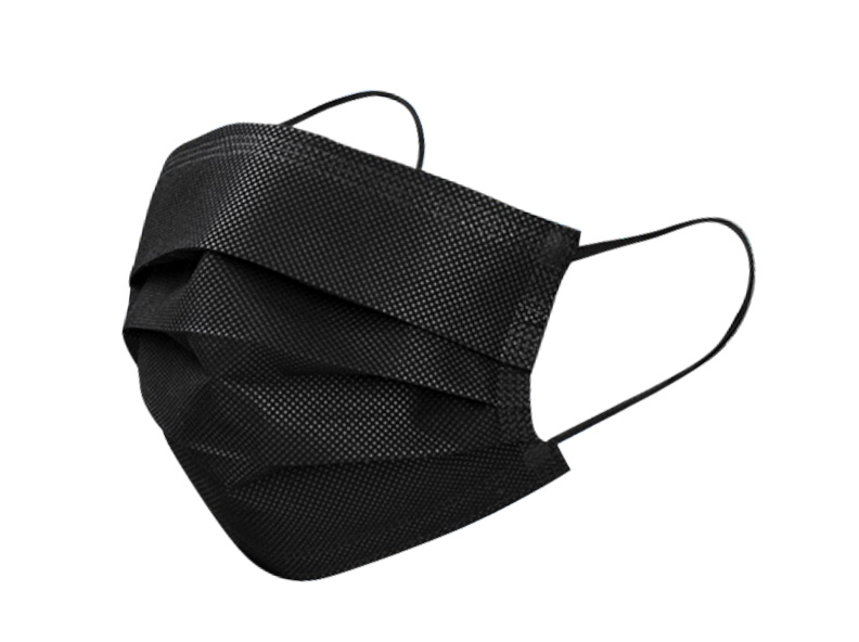 VamosMarketing's tweet photo. Beat the pandemic blues with this black disposable face mask, which will add a professional touch to your employees' uniforms. #brandedmerchandise #workplacewellness #masks #facemasks #ThinkVamos #uniforms #employees https://t.co/0dgaKxOHwd