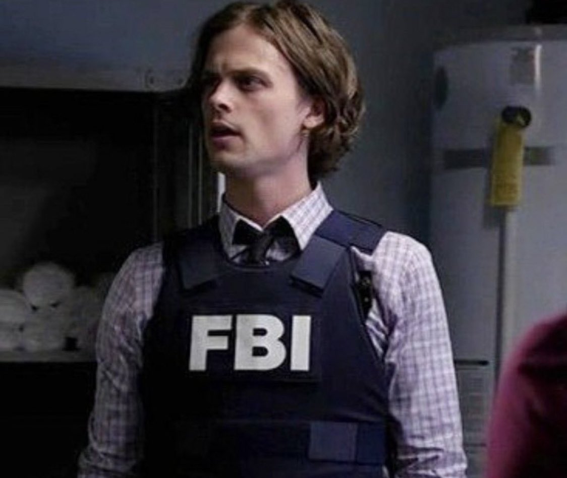 SPENCER REID X FBI VEST; thread