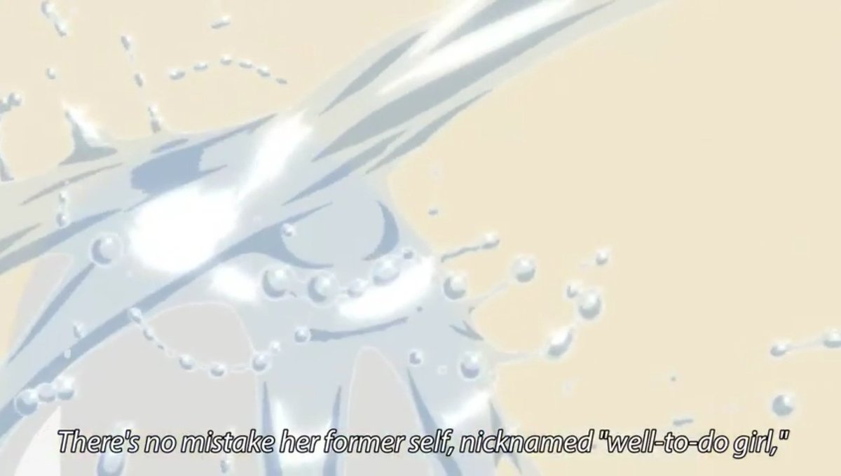 to let people in her life and get close to her, for her to be able to find love and friends she is able to care for is so inspiring to me. Her friendship with hanekawa is a prime example of this, her being worried to death over hanekawa and searching for her and when she finally