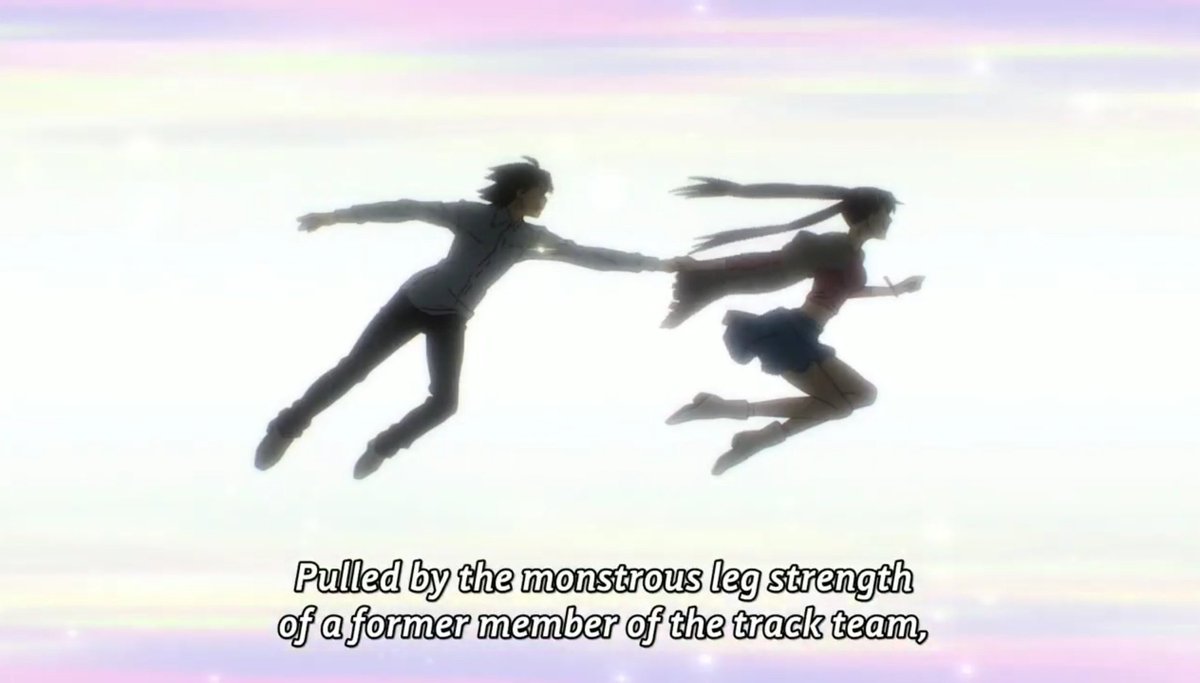 The ending of zokuowari reaffirms everything ive said when araragi is lamenting over not being sure about how to move forward in the next step of his life but hitagi just takes his hand and leaps forward as araragi described it "Not like a kangaroo, like a frog".