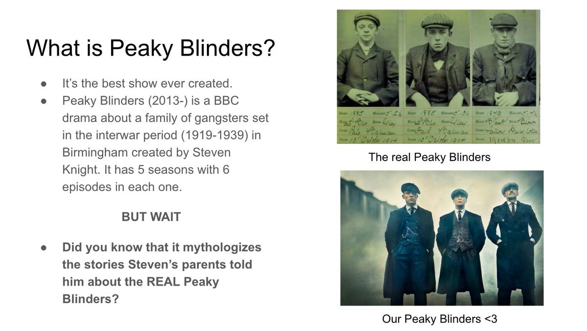 By Order of the Peaky Blinders - The Georgetown Voice