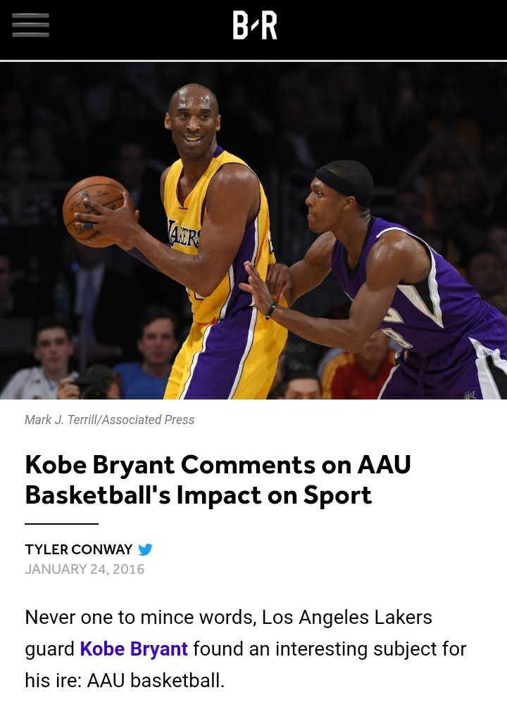 AAU/youth basketball related.