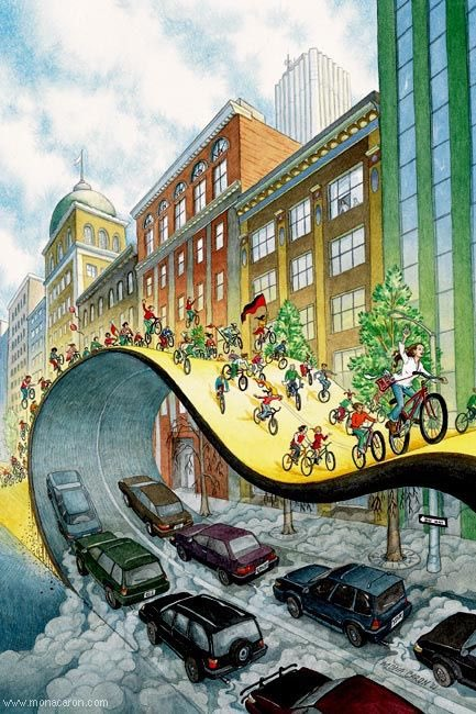 Candidate #9 for 2020's election of most  #PowerfulMobilityMeme:'Bicycle Art'(by  @monacaron)VOTE now by /