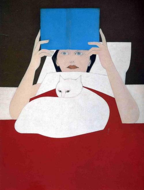 Will Barnet. Woman Reading. 1970